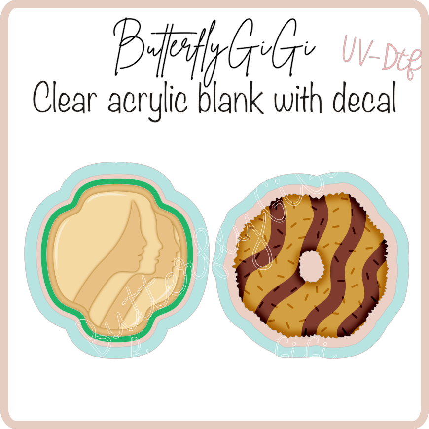 Girl Cookies Xray Marker Set UVDTF