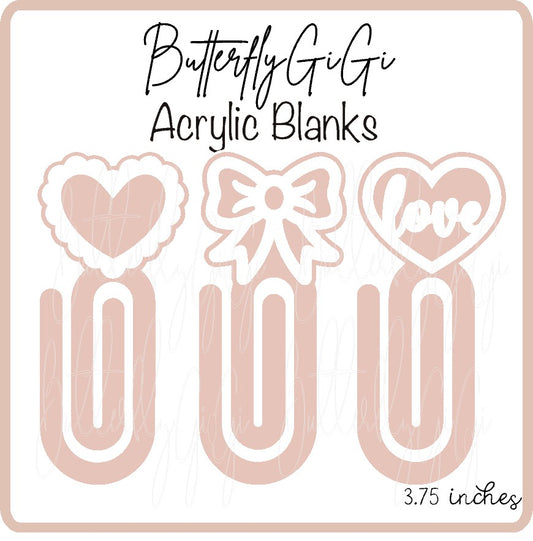 Girlie Layered Paperclips