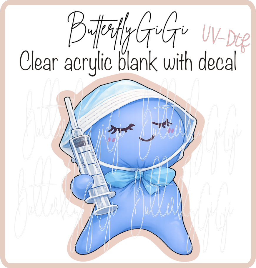 Glove Baby Phlebotomist UvDTF