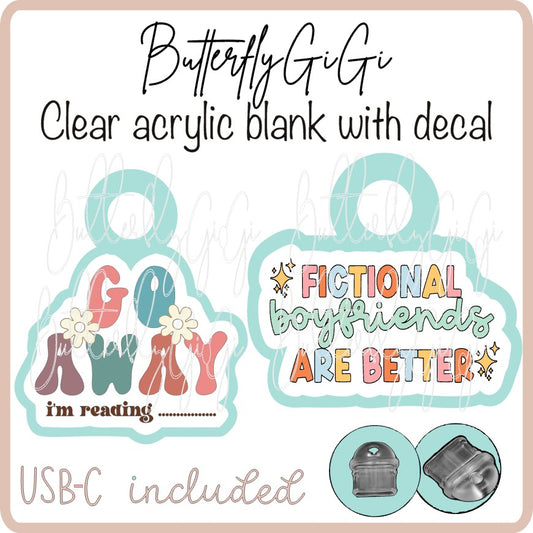 .Charm Reader Go Away/ Fictional Boyfriend