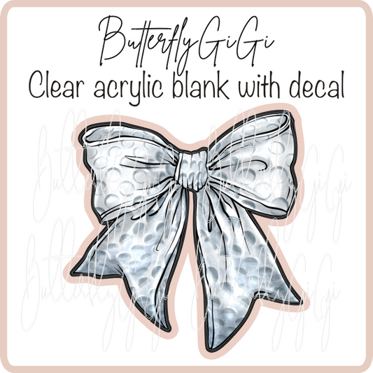 Golf plated Bow