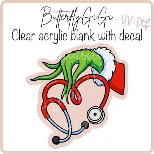 Greench Stethoscope UvDTF