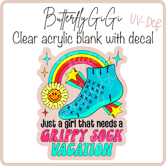 Grippy sock Vacay  UvDtf