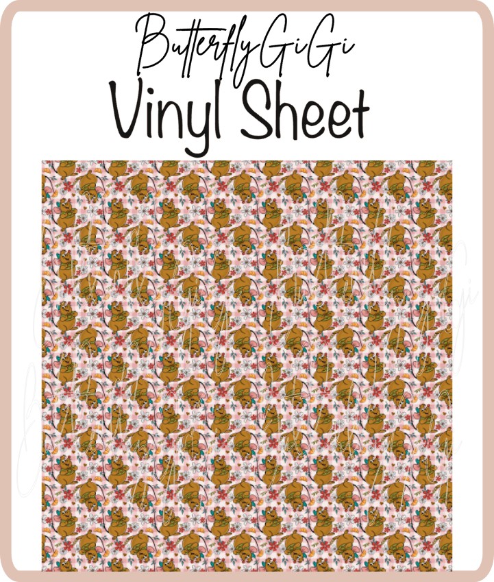Gus Daisy Vinyl Sheet