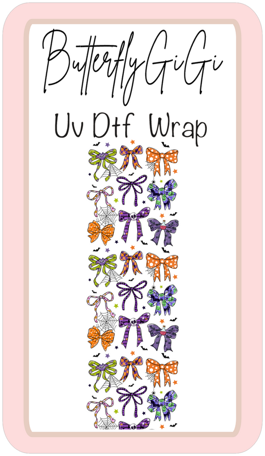 Wrap Halloween Bows Uv Dtf