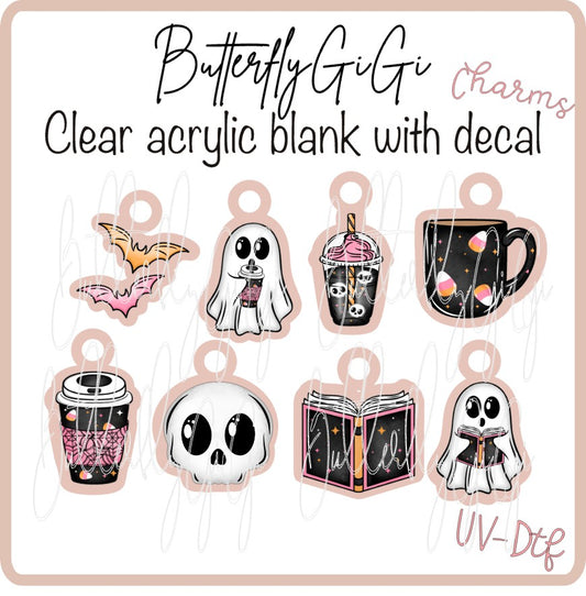 .Charm UVDTF Halloween PINK