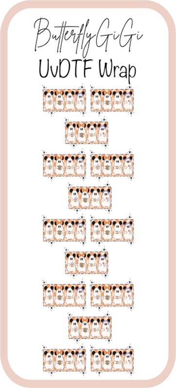Hallowminnie UvDtf Wrap