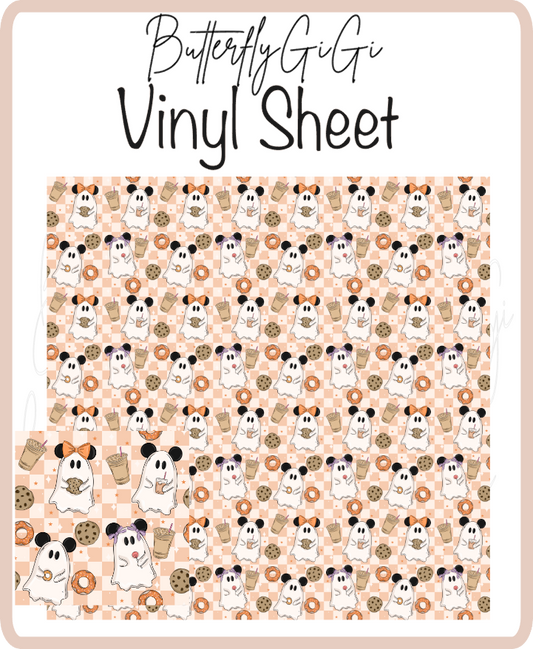Hallowminnie Vinyl Sheet