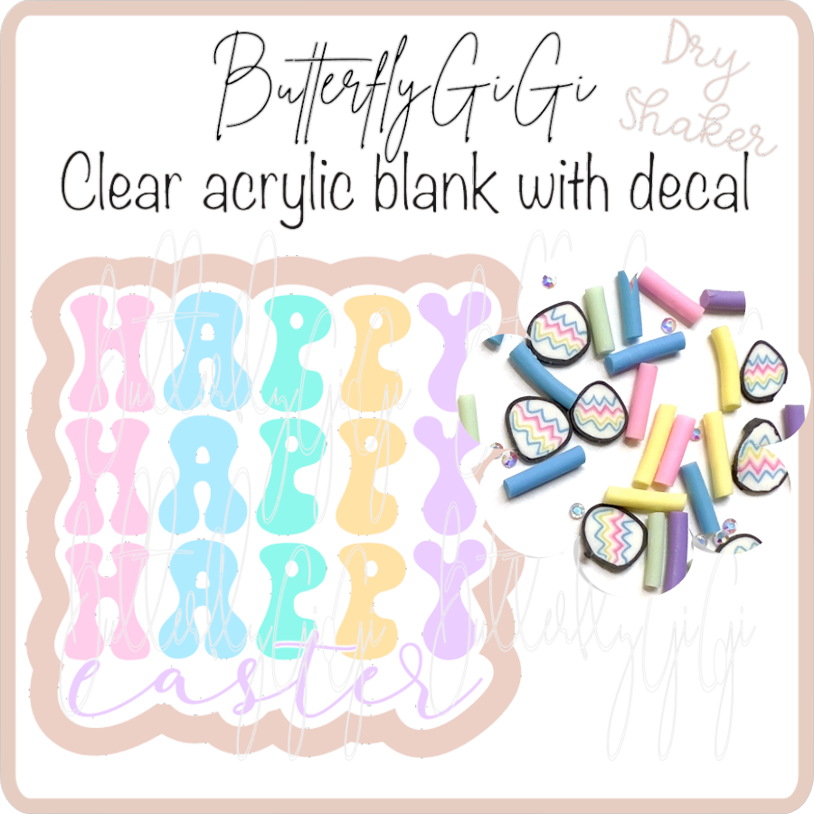 Happy Easter Dry SHAKER Kit