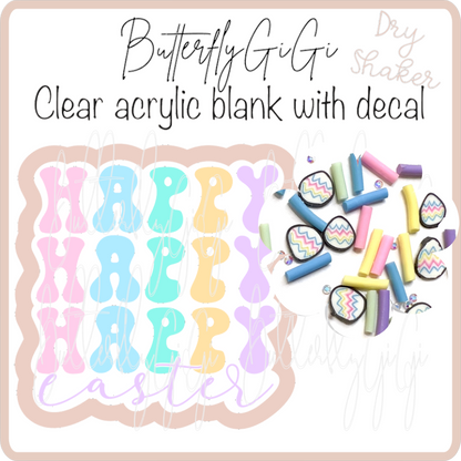 Happy Easter Dry SHAKER Kit