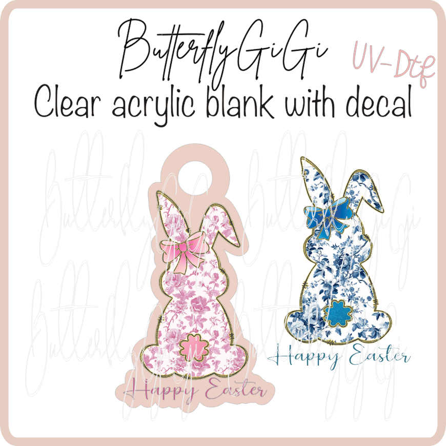 Happy Easter Charms UVDTF