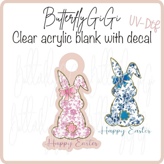 Happy Easter Charms UVDTF