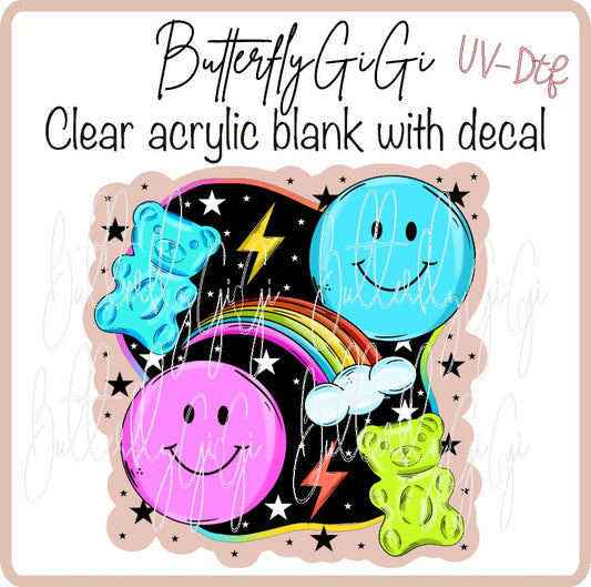 Happy Gummies UV DTF