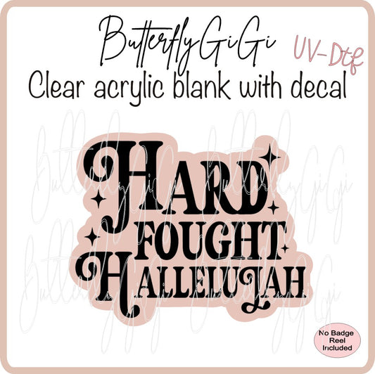UVDTF Hard Fought Hallelujah