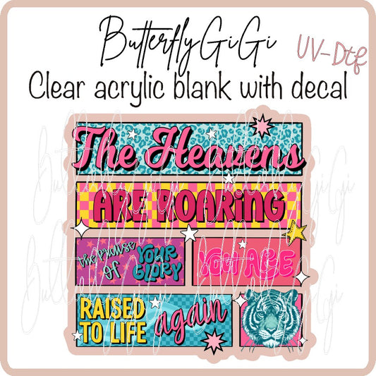 Heavens Roaring UvDTF