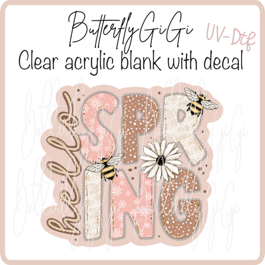 Hello Spring Bee UvDTF