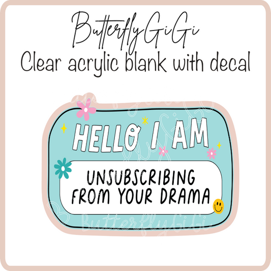 Hello Unsubscribing