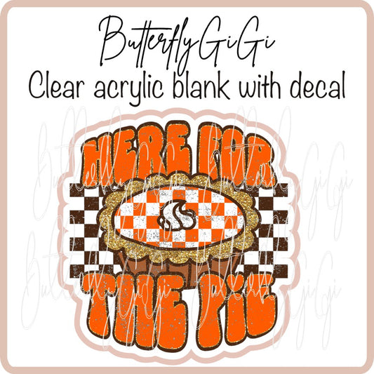 Fall Here for Pie Distressed
