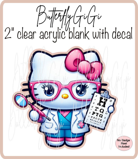 Medical Kitty Optometrist