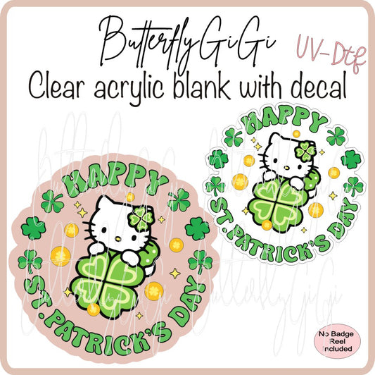 Holiday St Pattys Kitty