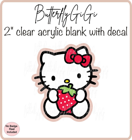 Character Kitty Strawberry