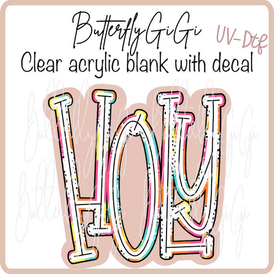 Holy  UV DTF