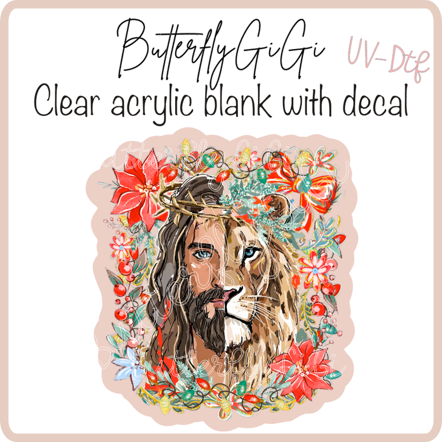Holy Lion UvDtf