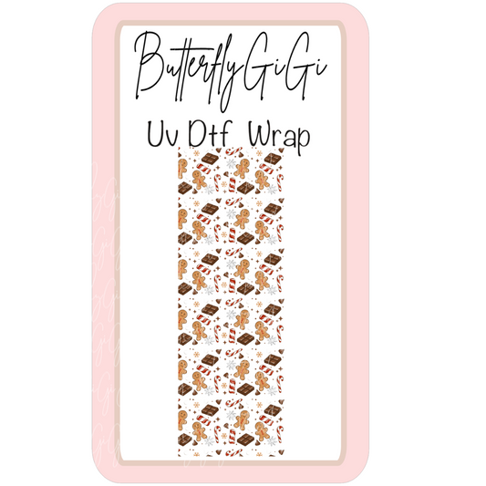 Hot Cocoa Christmas Uv Dtf Wrap