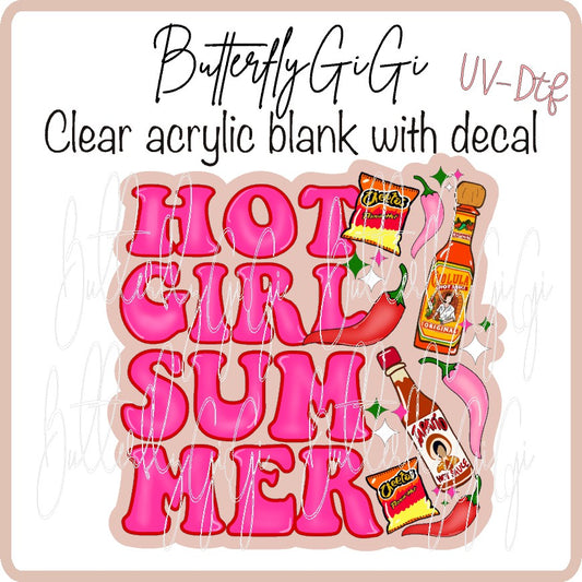 Hot Girl Summer UvDTF