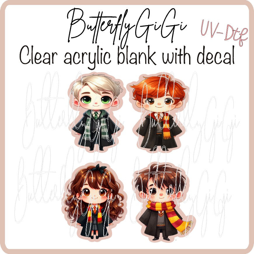 Wizard Characters UV DTF