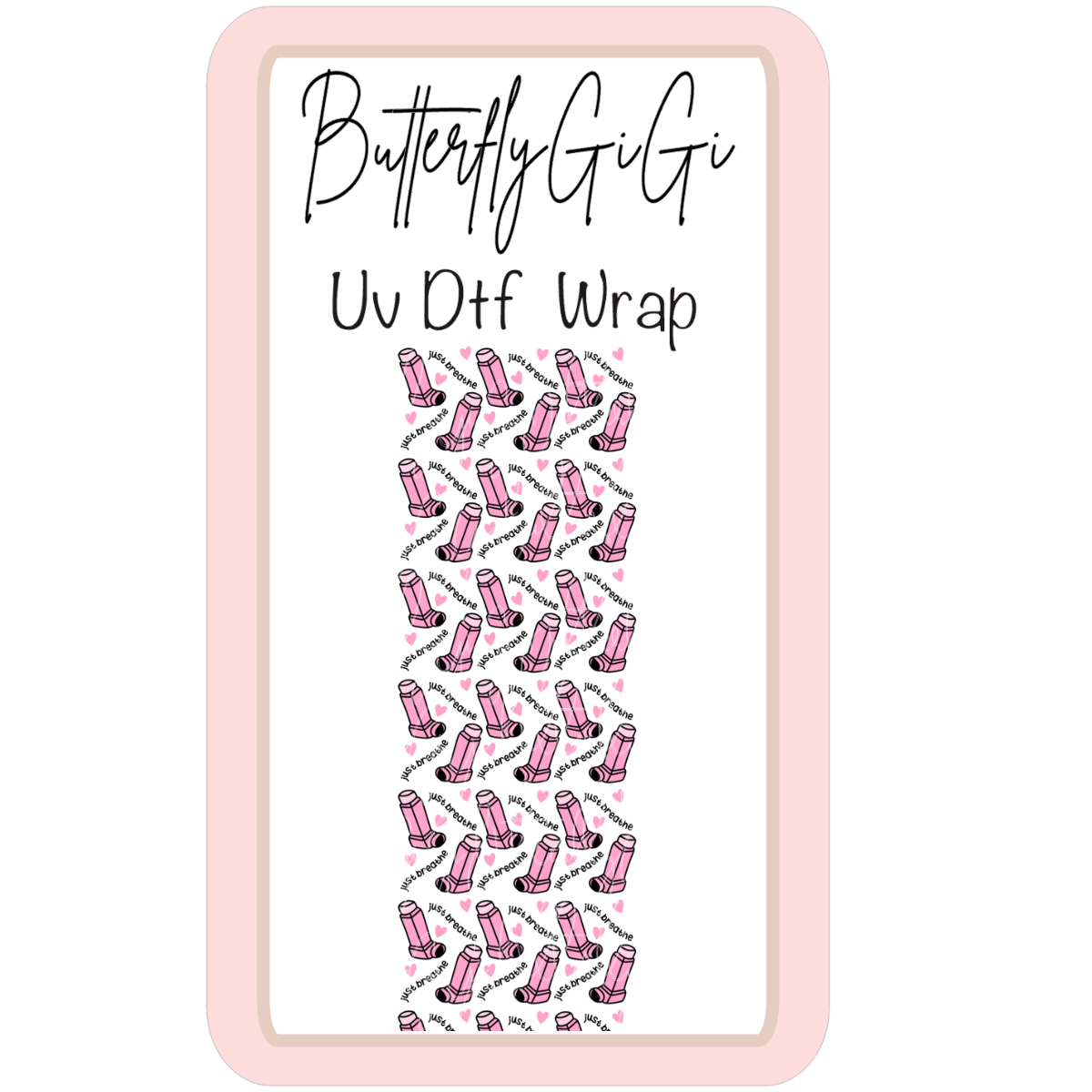 Wrap Inhaler  UV Dtf
