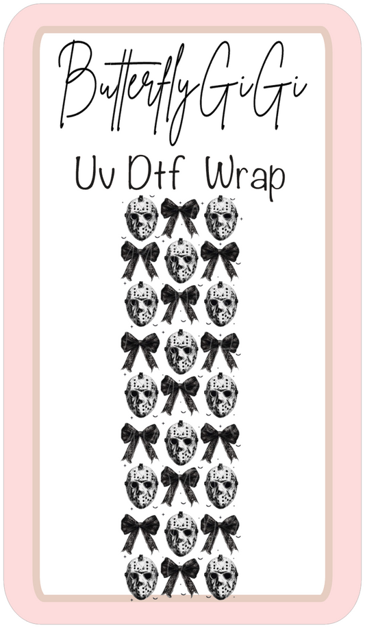 Wrap Jason Halloween Uv Dtf