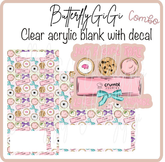 Just Girl Crumbl COMBO*