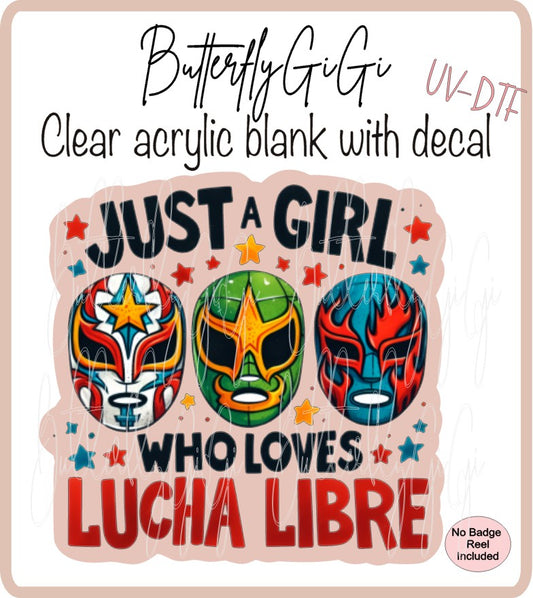 UVDTF Just a Girl Lucha Libre