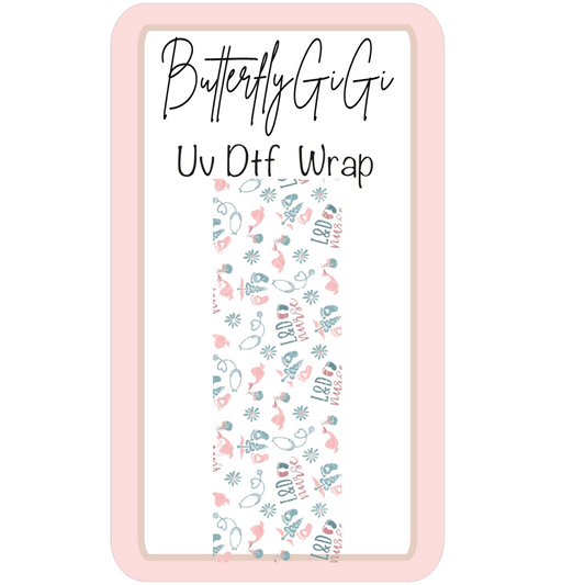 Wrap Labor Delivery Nurse UV Dtf