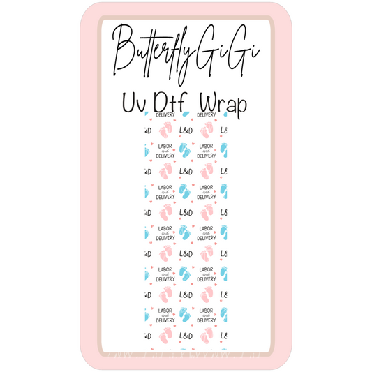 Wrap Labor Delivery UvDTF