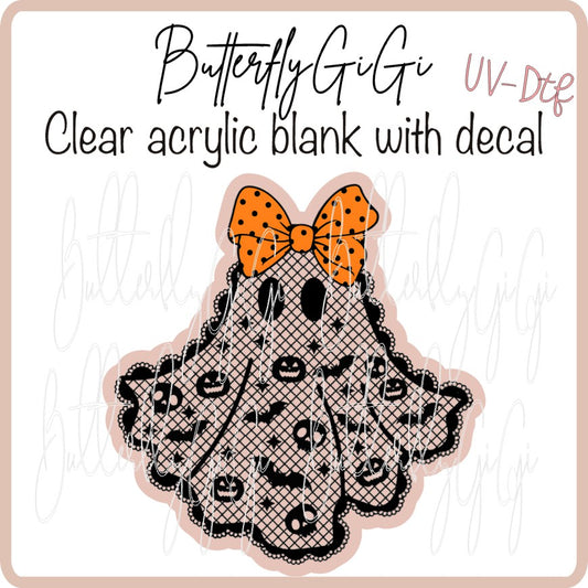 UVDTF Halloween Lace Ghost