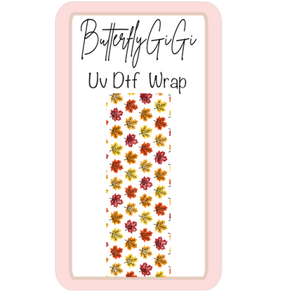 Wrap Leaves Fall UV Dtf