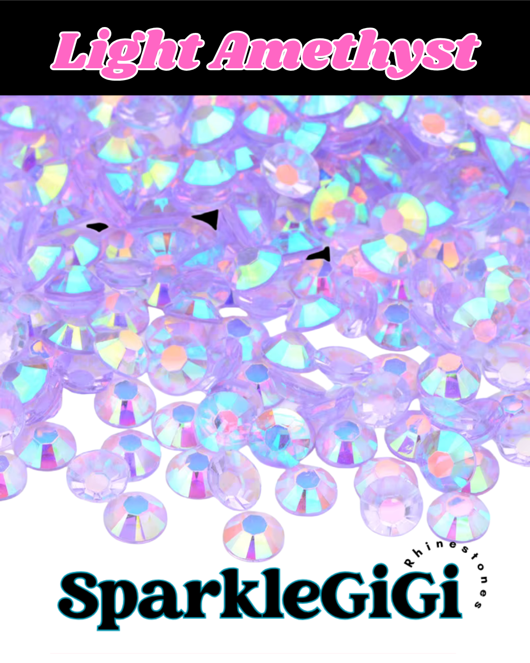 TRANSPARENT AB  Fill- Mixed Size Rhinestone