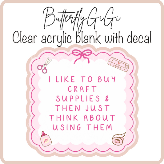 Like to buy craft supplies
