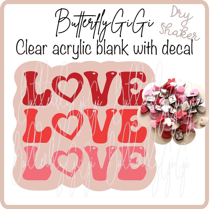 LOVE UV DTF Dry SHAKER  Kit