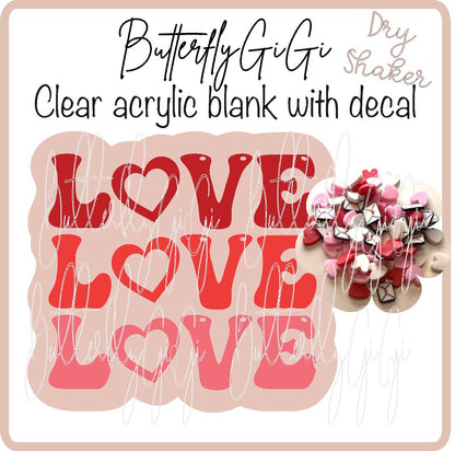 LOVE UV DTF Dry SHAKER  Kit