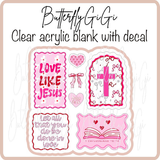 Love Like Jesus Scallop