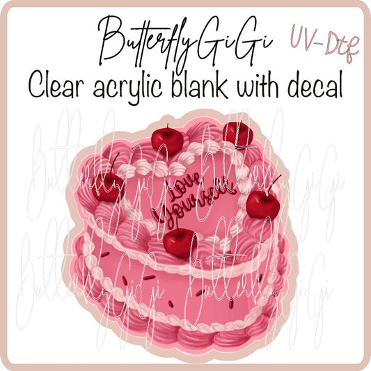 Love yourself UV DTF