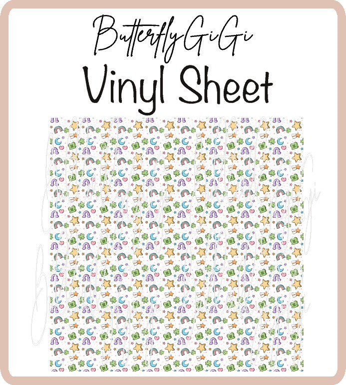 Lucky Charm Vinyl Sheet
