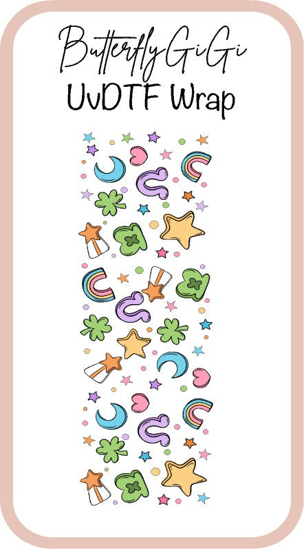 Lucky Charm UvDtf Wrap