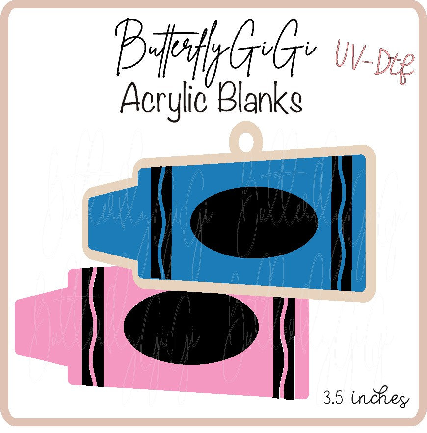 Marker  Keychain Uvdtf