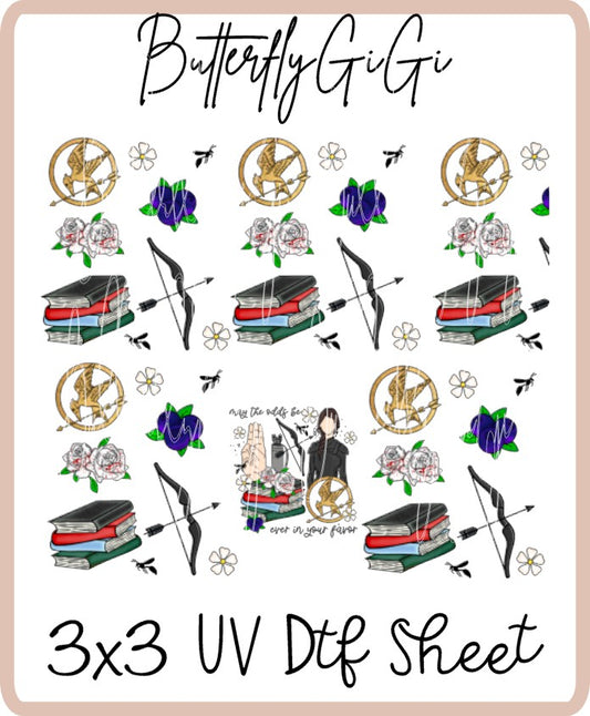 May the Odds UV Dtf SHEET