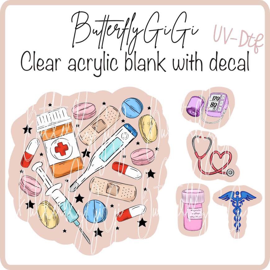 Medical SHAKER  Uv Dtf