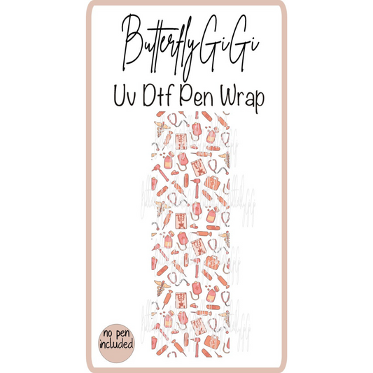 Wrap Medical Boho Uv Dtf